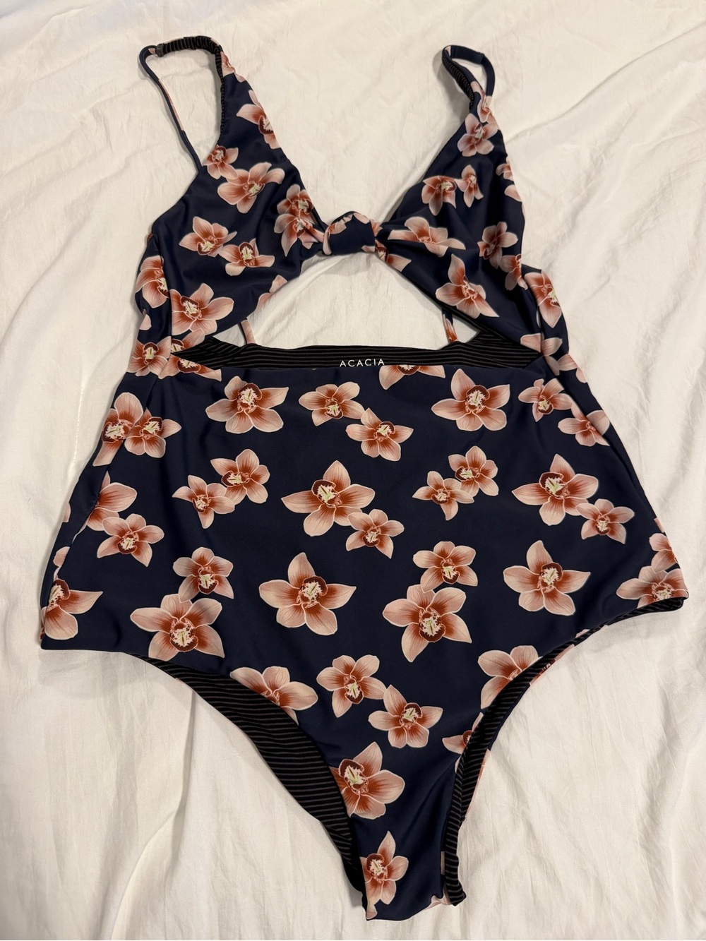 Acacia swimwear Orchid Navy One-Piece